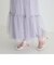 チュールレイヤードスカート