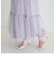 チュールレイヤードスカート