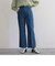 デニムスラックスフレアーパンツ