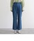 デニムスラックスフレアーパンツ