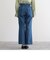 デニムスラックスフレアーパンツ