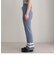 ライン入りニットフレアパンツ