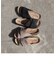《WEB限定》【AUTENTI/オーテンティ】Suede Sandal スウェードレザーサンダル