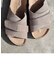 《WEB限定》【AUTENTI/オーテンティ】Suede Sandal スウェードレザーサンダル