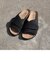 《WEB限定》【AUTENTI/オーテンティ】Suede Sandal スウェードレザーサンダル