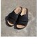 《WEB限定》【AUTENTI/オーテンティ】Suede Sandal スウェードレザーサンダル