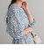 【EC限定】花柄ウエストシャーリングワンピース