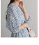【EC限定】花柄ウエストシャーリングワンピース
