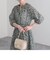 【EC限定】花柄ウエストシャーリングワンピース