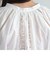 【fredyemueフレディエミュ】レースボリュームボレロシャツ