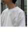 《WEB限定》【GLOSTER/グロスター】ハイポンチ ビッグシルエット ドレープ半袖Tシャツ