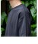 《WEB限定》【GLOSTER/グロスター】ハイポンチ ビッグシルエット ドレープ半袖Tシャツ
