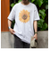 【ONEITA/オニータ】90s 向日葵プリントTシャツ アートTシャツ サンフラワー