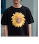 【ONEITA/オニータ】90s 向日葵プリントTシャツ アートTシャツ サンフラワー