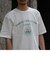 【GEVACO/ゲバコ】【FG限定】16/-天竺 カレッジプリントTシャツ 半袖