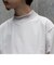 【GLOSTER/グロスター】ストレッチトリコット モックネック半袖Tシャツ