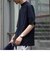 【GLOSTER/グロスター】ストレッチトリコット モックネック半袖Tシャツ