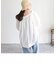 コットンボリュームブラウス