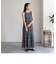チェックエプロンビスチェ