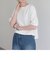 ラッセルクロップド丈半袖プルオーバー