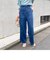 ライトオンスデニムセミワイドパンツ