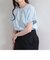 シルケット袖ロールTシャツ