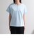 シルケット袖ロールTシャツ