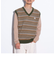 【GEVACO/ゲバコ】ジャガードニットベスト フェアアイル柄