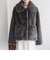 【WEB限定】【JAKKE/ジャッキー】フェイクファーコート