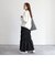 シャーリングロングスカート