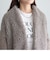 イタリアンエアリー×ボアカーディガンコート