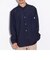 【GLOSTER/グロスター】EVALET メッシュバンドカラーシャツ 日本製