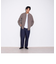 【GLOSTER/グロスター】EVALET メッシュバンドカラーシャツ 日本製