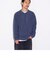【ニット＋長袖Ｔシャツの2点セット】ヘザー レイヤード ヘンリーネックニット
