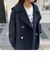 ミドル丈ピーコート
