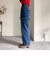 ラップレイヤードデニムパンツ