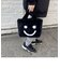 SMILEYポーチ付きエコファーバッグ