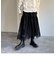 起毛レーススカート