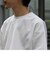 【限定展開】【GLOSTER/グロスター】ハイポンチ ビッグシルエット ドレープ半袖Tシャツ