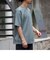 【限定展開】【GLOSTER/グロスター】ハイポンチ ビッグシルエット ドレープ半袖Tシャツ