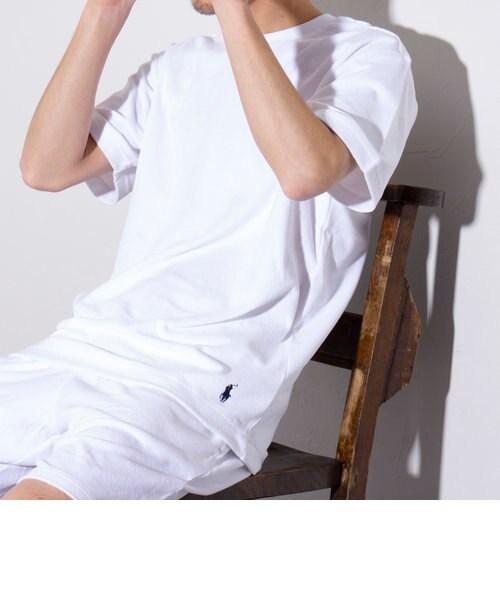 POLO RALPH LAUREN/ポロ ラルフ ローレン】パイル クルーネックTシャツ