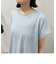 チュール使いフレンチスリーブＴシャツ