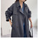袖ボリュームトレンチコート