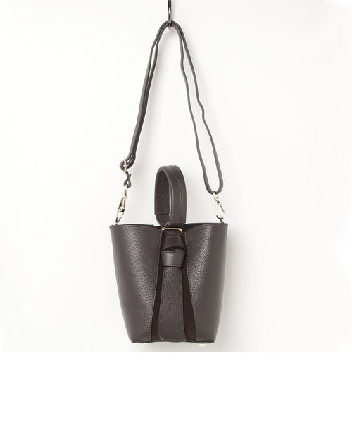 新品　【AULENTTI/オウレンティ】マルチWAYレザーバケツバッグ AULENTTI/オウレンティ】マルチWAYレザーバケツバッグ｜フレディ