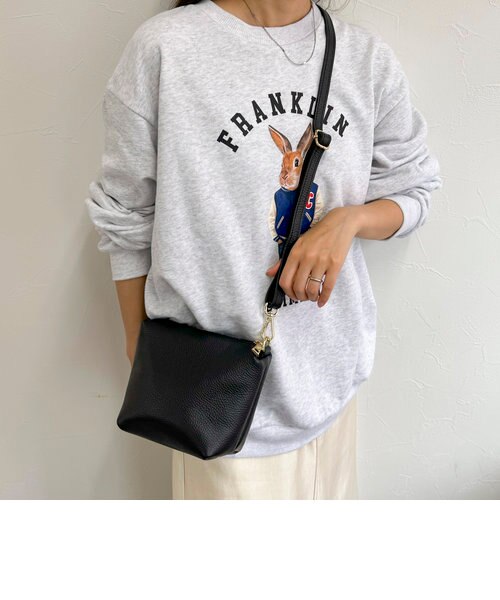 新品　【AULENTTI/オウレンティ】マルチWAYレザーバケツバッグ AULENTTI/オウレンティ】マルチWAYレザーバケツバッグ｜フレディ