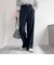 bestシルエットツイルストレートパンツ
