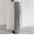 bestシルエットツイルストレートパンツ