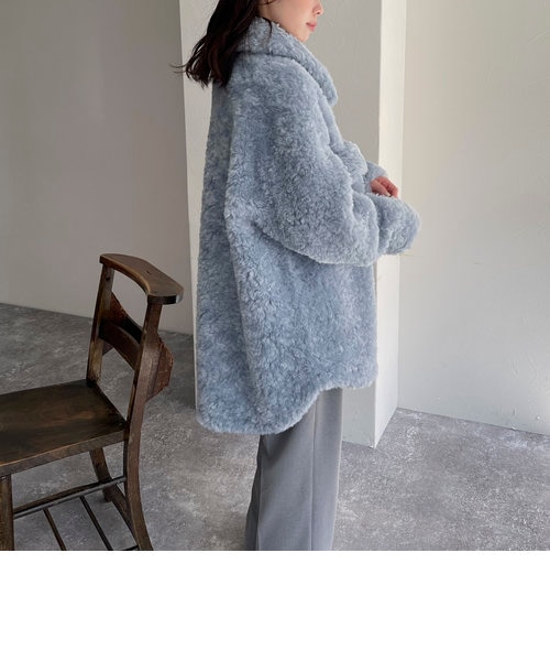 JAKKE ジャッキー DAME SHACKET COAT WEB限定】【JAKKE/ジャッキー】DAME SHACKET COAT（4-0335-6-28