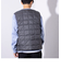 【TAION/タイオン】ベーシック Vネックボタン インナーダウンベスト UNISEX/ユニセックス