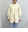 ペプラムシルエットニットプルオーバー